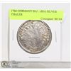 Image 1 : 1766 GERMANY BAVARIA SILVER THALER