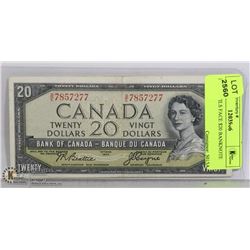 1954 DEVILS FACE $20 BANKNOTE