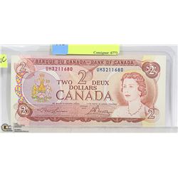 1974 CANADIAN $2 BILL