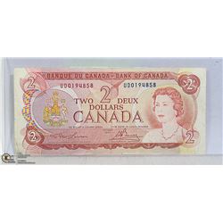 1974 CANADIAN $2 BILL