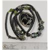 Image 1 : HEMATITE NECKLACE (2) & STERLING SILVER