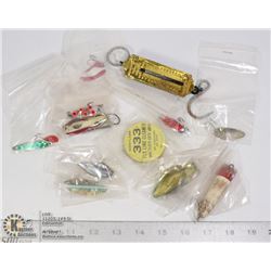 BAG- VINTAGE FISHING LURES