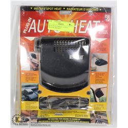PLUG-IN AUTOHEAT 12-VOLT HEATER, INSTANT