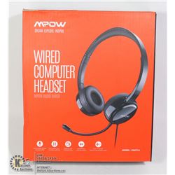 MPOW WIRED COMPUTER HEADSET
