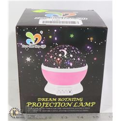 DREAM ROTATING PROJECTION LAMP