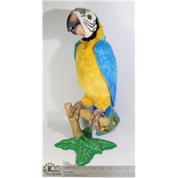 HASBRO INTERACTIVE PARROT WITH STAND