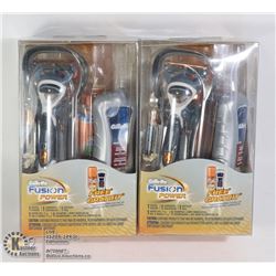 TWO GILLETTE FUSION POWER