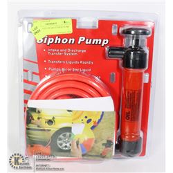 NEW LIQUID OR AIR SYPHON PUMP