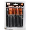 Image 1 : NEW 10PC NEEDLE FILE SET FOR CRAFT, HOBBY,AUTO, AN