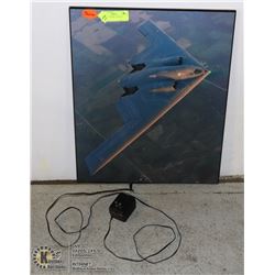 LIGHT UP PICTURE - STEALTH FIGHTER