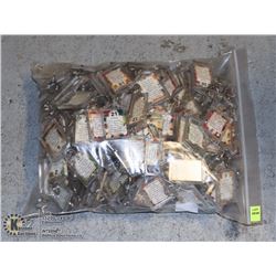 LARGE BAG OF ASSORTED KEYCHAINS