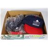 Image 1 : BOX WITH 16 NEW BASEBALL CAPS - BLUE AND