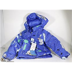 CHILDS WINTER COAT SUPCER POGO SIZE 110 GOOD