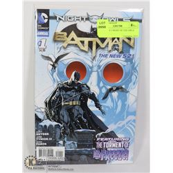 BATMAN # 1 NIGHT OF THE OWLS COMIC
