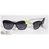 Image 1 : TWO PAIRS OF WOMENS UV 400 SUNGLASSES