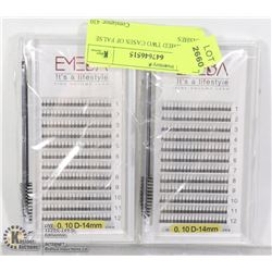 UNCLAIMED TWO CASES OF FALSE LASHES