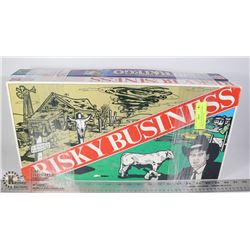 2 VINTAGE BOARD GAMES RISKY BUSINESS & STRATEGO