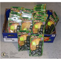 FLAT OF PLASTIC PELLET GUN TOYS