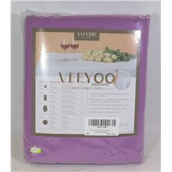 VEEYOO 132" ROUND TABLE CLOTH