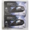 Image 1 : LOT OF 2 NEW STEAMPLY BLACK TRAVEL STEAMERS