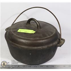 10.5" CAST-IRON DUTCH OVEN WITH LID