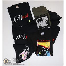 FLAT OF ASSORTED T-SHIRTS (SMALL AND MEDIUM)