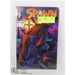 SPAWN # 2 1ST VIOLATOR KEY COMIC