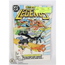 LEGENDS # 7 1ST JUSTICE LEAGUE INTERNATIONAL KEY