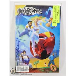 AUTOGRAPHED TROUBLEMAKERS # 1 COMIC CON