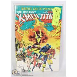 MARVEL & DC PRESENT # 1 KEY ISSUE COMIC