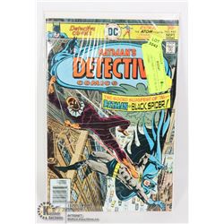 DETECTIVE COMICS # 463 1ST BLACK SPIDER COMIC