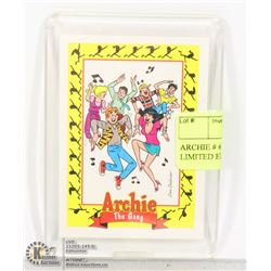 ARCHIE # 62 PROTOTYPE CARD LIMITED EDITION