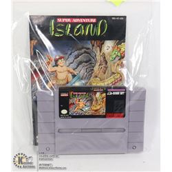 NINTENDO SUPER ADVENTURE ISLAND W/BOOKLET