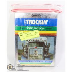 TRUCKIN' INTELLIVISION GAME W/BOX
