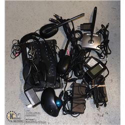 FLAT OF UNTESTED STORAGE LOCKER FIND ELECTRONICS