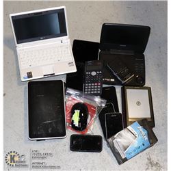 FLAT OF UNTESTED STORAGE LOCKER FIND ELECTRONICS