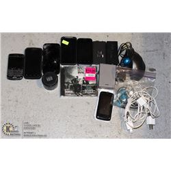 FLAT OF UNTESTED STORAGE LOCKER FIND ELECTRONICS