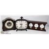 Image 1 : FLAT OF CLOCKS INCLUDING ONE VINTAGE SMITHS ENFIED