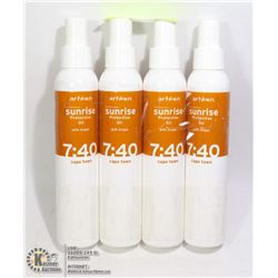 FOUR BOTTLES OF ARTEGO PROTECTIVE OIL WITH