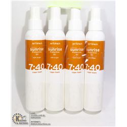 FOUR BOTTLES OF ARTEGO PROTECTIVE OIL WITH