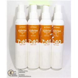 FOUR BOTTLES OF ARTEGO PROTECTIVE OIL WITH