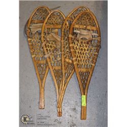 SNOWSHOES 2 PAIR CHILDREN'S