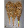 Image 1 : SNOWSHOES 2 PAIR CHILDREN'S