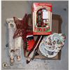 Image 1 : UNCLAIMED FLAT OF CHRISTMAS DECORATIONS