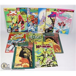 FLAT OF COMIC BOOKS INCLUDING THE LITTLE