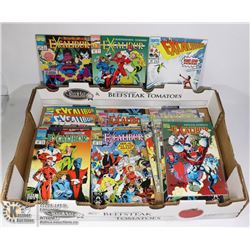 FLAT OF EXCALIBUR COMICS