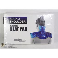 NEW PALM NRG REUSABLE NECK & SHOULDER HEAT PAD