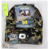 Image 1 : NEW ULTRA BRIGHT LED CAMO HAT W/ 4 LED HEAD LAMP