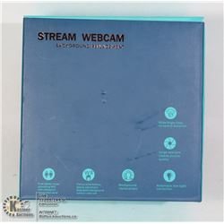 STREAM WEBCAM WITH BACK GROUND REPLACEMENT