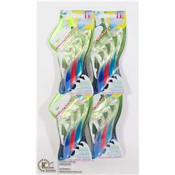 FOUR 3 PACKS OF MINI BIKINI RAZORS